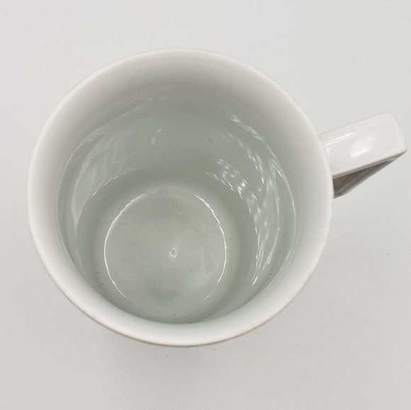 2013 Rosanna Germany 12oz Gold White argyle mug - Picture 4 of 5